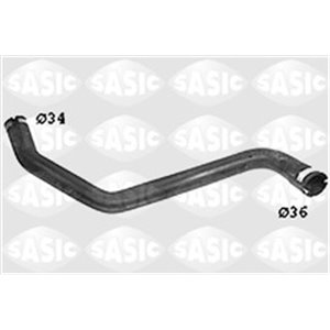 SASIC SWH6609 - Cooling system metal pipe bottom fits: FIAT DUCATO 1.9D 03.89-04.02