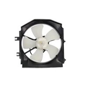 NISSENS 85381 - Radiator fan (with housing) fits: MAZDA 323 F VI, 323 S VI 1.9/2.0 09.98-05.04