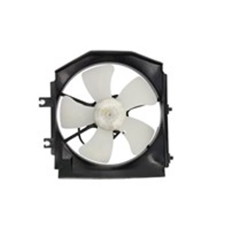NISSENS 85381 - Radiator fan (with housing) fits: MAZDA 323 F VI, 323 S VI 1.9/2.0 09.98-05.04