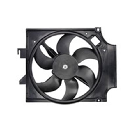 NRF 47748 - Radiator fan (with housing) fits: FORD TRANSIT 2.0D 08.00-05.06