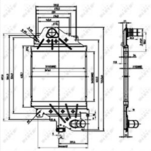 30865 Charge Air Cooler NRF - Top1autovaruosad