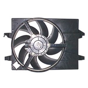 NRF 47620 - Radiator fan (with housing) fits: FORD FIESTA V, FUSION 1.25-2.0 11.01-12.12