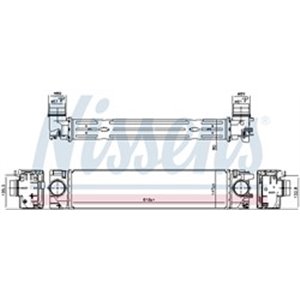 961540 Charge Air Cooler NISSENS - Top1autovaruosad