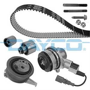 DAYCO KTBWP8841 - Timing set (belt + pulley + water pump) with rolls fits: AUDI A1, A3, A4 ALLROAD B8, A4 ALLROAD B9, A4 B8, A4 