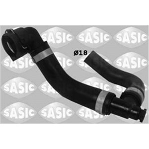 SASIC 3406222 - Cooling system rubber hose exhaust side (18mm) fits: ALFA ROMEO MITO; FIAT GRANDE PUNTO, PUNTO, PUNTO EVO 1.3D 0