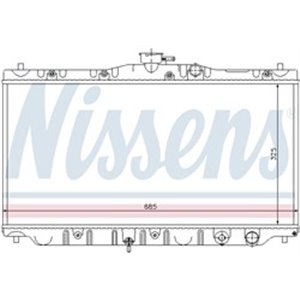 63304 Радиатор, охлаждение двигателя NISSENS - Top1autovaruosad