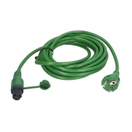 DEFA DEFA460921 - Extern kabel med stickpropp (längd: 5m, 230V grön färg)