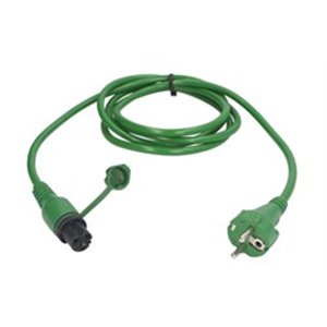 DEFA DEFA460920 - External cable with plug (length: 2,5m, 230V; green colour)