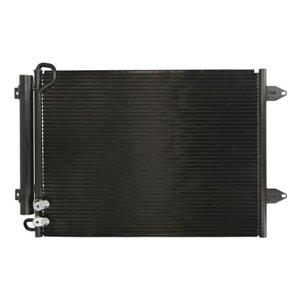 THERMOTEC KTT110021 - A/C condenser (with dryer) fits: VW PASSAT B6, PASSAT B7 1.6-2.0D 03.05-06.15