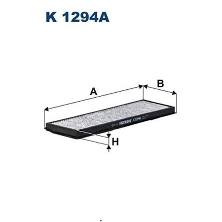 K 1294A Фильтр, воздух во внутренном пространстве FILTRON