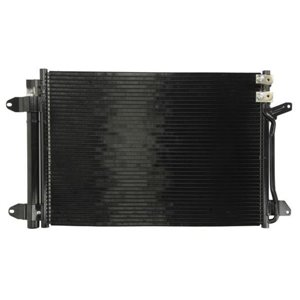 THERMOTEC KTT110475 - A/C condenser (with dryer) fits: VW BEETLE, JETTA IV 1.2-2.5 04.10-