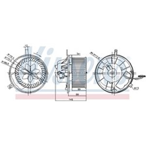 87032 Interior Blower NISSENS - Top1autovaruosad