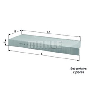 LA 428/S Filter, cabin air KNECHT - Top1autovaruosad