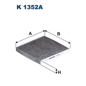 K 1352A Filter,salongiõhk FILTRON - Top1autovaruosad