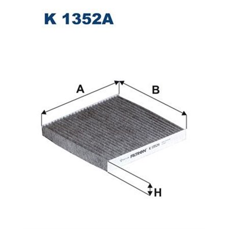 K 1352A Filter, cabin air FILTRON