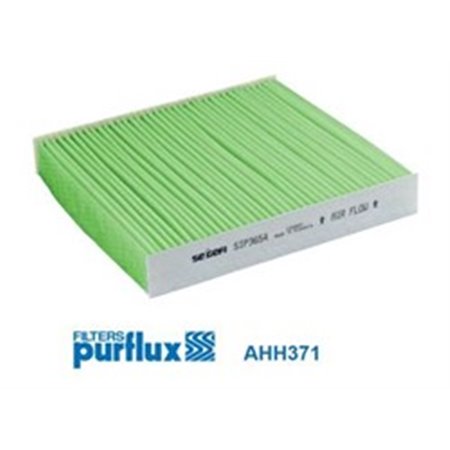 PURFLUX AHH371 - Hyttfilter anti-allergiska passar: ABARTH 500 / 595 / 695, 500C / 595C / 695C FIAT 500, 500 C, 500E, PANDA LA