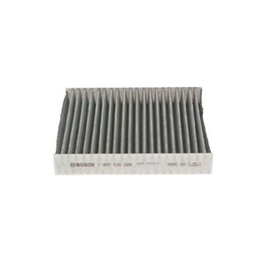 BOSCH 1 987 435 589 - Cabin filter with activated carbon fits: ABARTH 500 / 595 / 695, 500C / 595C / 695C; FIAT 500, 500 C, 500E