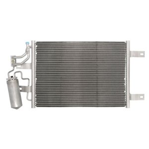 THERMOTEC KTT110165 - A/C condenser (with dryer) fits: OPEL MERIVA A 1.3D/1.6/1.7D 09.03-05.10