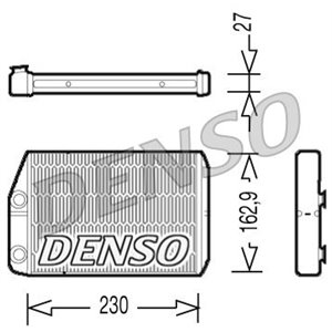 DRR09034 Värmeväxlare, invändig uppvärmning DENSO - Top1autovaruosad