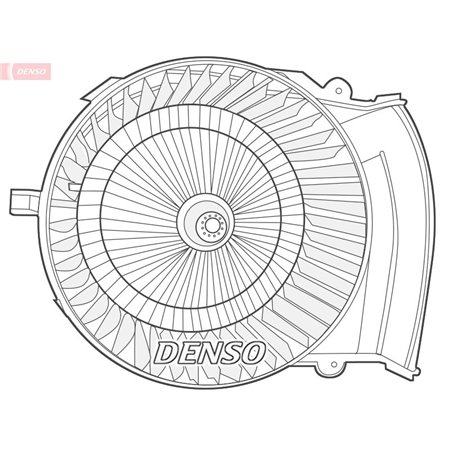 DEA07021 Вентилятор салона DENSO