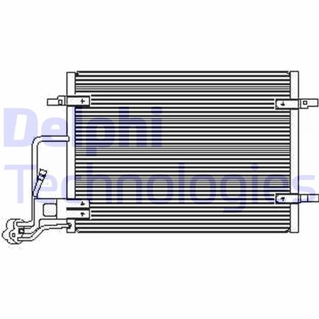 DELPHI TSP0225453 - A/C condenser