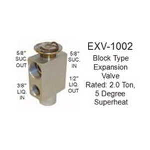 SUNAIR EXV-1002 - Air conditioning valve fits: CLAAS; FENDT; MASSEY FERGUSON