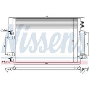 940570 Kondensaator,kliimaseade NISSENS - Top1autovaruosad