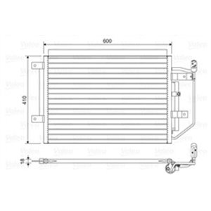 822556 Condenser, air conditioning VALEO - Top1autovaruosad