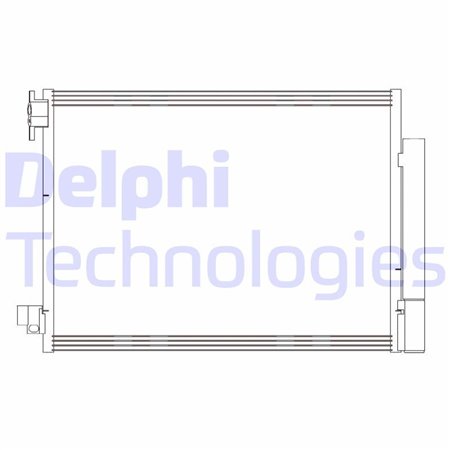 CF20415 Конденсатор, кондиционер DELPHI