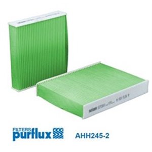 PURFLUX AHH245-2 - Cabin filter anti-allergic fits: DS DS 3; CITROEN C3 II, C3 III, C3 PICASSO, C4 CACTUS, DS3; PEUGEOT 2008 I, 