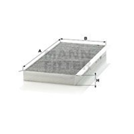 CUK 3567 Filter, cabin air MANN-FILTER