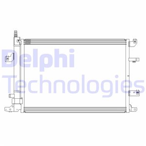 CF20316 Kondensaator,kliimaseade DELPHI - Top1autovaruosad