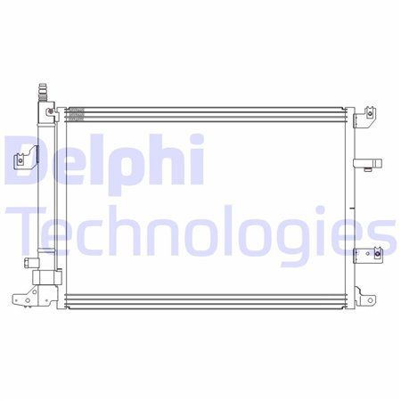 CF20316 Конденсатор, кондиционер DELPHI