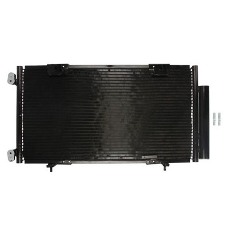 THERMOTEC KTT110218 - A/C condenser (with dryer) fits: TOYOTA AVENSIS 1.6-2.0D 10.99-02.03