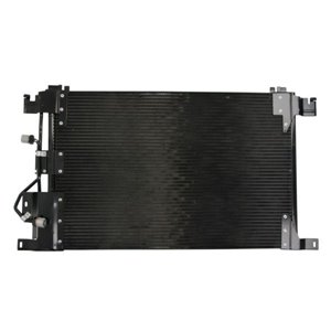 THERMOTEC KTT110338 - A/C condenser 673x457 fits: MERCEDES ACTROS, ACTROS MP2 / MP3, ZETROS 04.96-