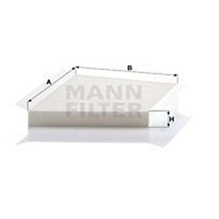 CU 3172 Filter, cabin air MANN-FILTER