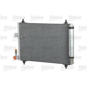 VALEO 814090 - A/C condenser (with dryer) fits: CITROEN C5 III, C6; PEUGEOT 407 1.6-3.0 03.04-