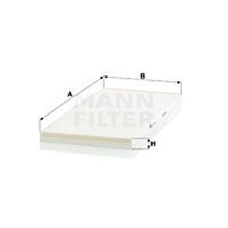 CU 42 003 Filter, cabin air MANN-FILTER