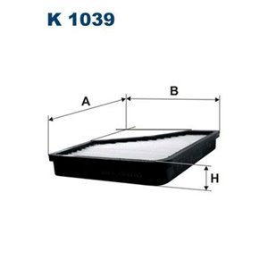 K 1039 Filter, kabin luft FILTRON - Top1autovaruosad
