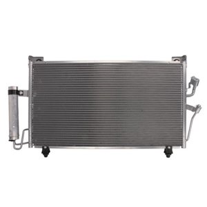 THERMOTEC KTT110201 - A/C condenser (with dryer) fits: MITSUBISHI OUTLANDER I 2.0/2.4 03.01-09.07