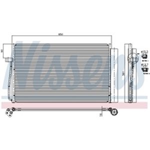 94747 Condenser, air conditioning NISSENS - Top1autovaruosad