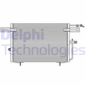 TSP0225083 Lauhdutin, ilmastointi DELPHI - Top1autovaruosad