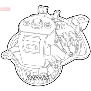 DEA01011 Sisätilojen Puhallin DENSO - Top1autovaruosad