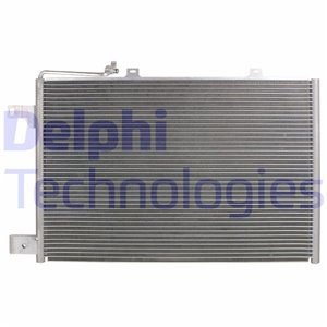 DELPHI TSP0225563 - A/C condenser fits: MERCEDES A (W169), B SPORTS TOURER (W245) 1.5/1.7 09.04-06.12