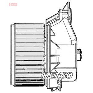 DENSO DEA20010 - Air blower fits: FIAT TIPO; OPEL CORSA D 1.0-1.7D 07.06-10.20