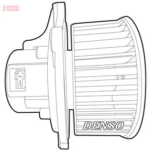 DENSO DEA43003 - Air blower fits: KIA SORENTO I 2.4/2.5D/3.5 08.02-12.11