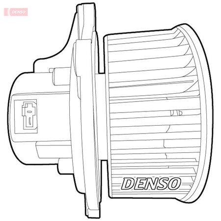 DENSO DEA43003 - Air blower fits: KIA SORENTO I 2.4/2.5D/3.5 08.02-12.11