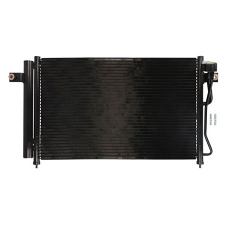 THERMOTEC KTT110152 - A/C condenser (with dryer) fits: HYUNDAI GETZ 1.1-1.6 09.02-12.10