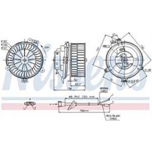 87153 Interior Blower NISSENS - Top1autovaruosad