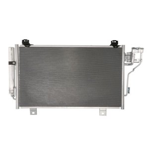 THERMOTEC KTT110596 - A/C condenser (with dryer) fits: MAZDA 3, 6 2.2D 08.12-